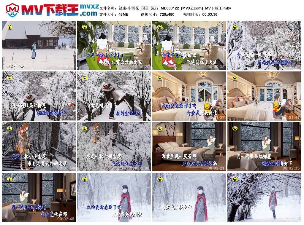 健康-小雪花_国语_流行_ME600122
